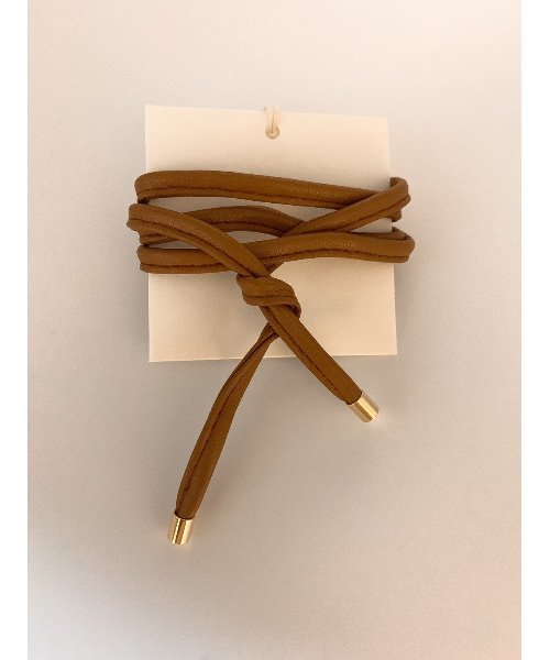 mou（モウ）の「グルグルワイヤー紐（その他ヘアアクセサリー・レディース・ホワイト/ブラウン/ホワイト系その他/ベージュ系その他/ブラウン系その他/ブルー/ピンク・FREE）」の19枚目の写真