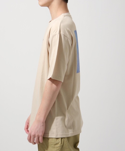 ZIP FIVE（ジップファイブ）の「【ZIP FIVE】バックプリントアート絵画半袖Tシャツ（Tシャツ/カットソー・レディース・ブラック系2/ベージュ系/ベージュ系2/ブラック/ホワイト系2/ブラック系/ホワイト系/ベージュ/ホワイト/ベージュ系1/ブラック系1/ホワイト系1・MEDIUM/X-LARGE/LARGE）」の14枚目の写真