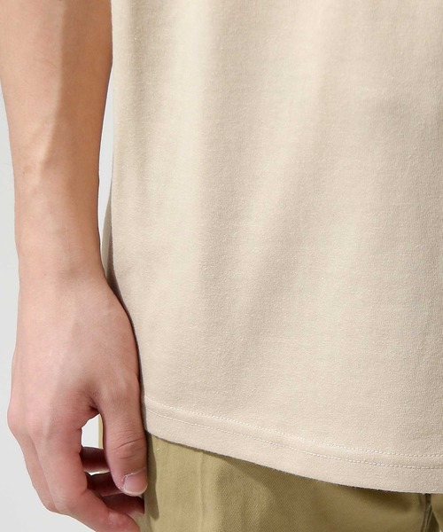 ZIP FIVE（ジップファイブ）の「【ZIP FIVE】バックプリントアート絵画半袖Tシャツ（Tシャツ/カットソー・レディース・ブラック系2/ベージュ系/ベージュ系2/ブラック/ホワイト系2/ブラック系/ホワイト系/ベージュ/ホワイト/ベージュ系1/ブラック系1/ホワイト系1・MEDIUM/X-LARGE/LARGE）」の18枚目の写真