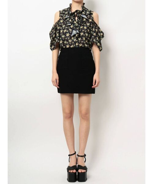 EMODA（エモダ）の「サイドポケットミニスカート（スカート・レディース・ブラック/ベージュ/オレンジ/その他・SMALL/MEDIUM）」の10枚目の写真