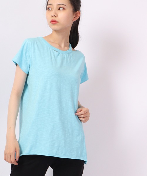 DIMENSIONE danza(ディメンシオーネ ダンツァ)の「デザインカットソー(Tシャツ/カットソー・レディース・オレンジ/ブルー/ホワイト/イエロー・X-SMALL/SMALL/MEDIUM)」の17枚目の写真