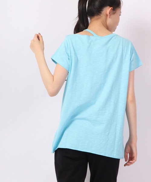 DIMENSIONE danza(ディメンシオーネ ダンツァ)の「デザインカットソー(Tシャツ/カットソー・レディース・オレンジ/ブルー/ホワイト/イエロー・X-SMALL/SMALL/MEDIUM)」の15枚目の写真