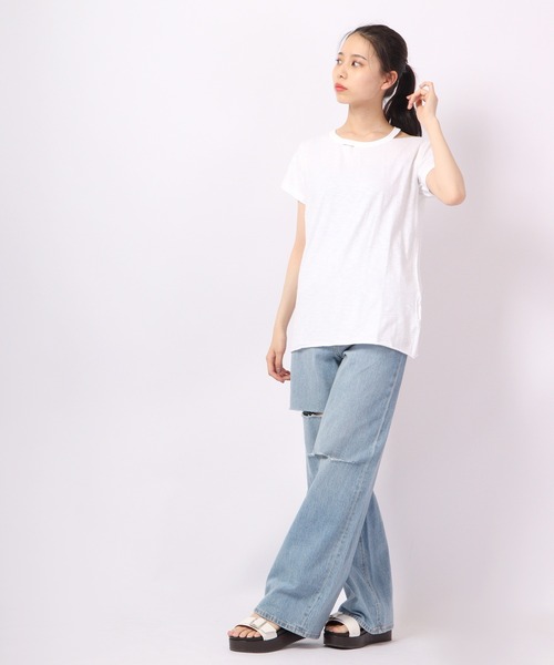 DIMENSIONE danza(ディメンシオーネ ダンツァ)の「デザインカットソー(Tシャツ/カットソー・レディース・オレンジ/ブルー/ホワイト/イエロー・X-SMALL/SMALL/MEDIUM)」の18枚目の写真