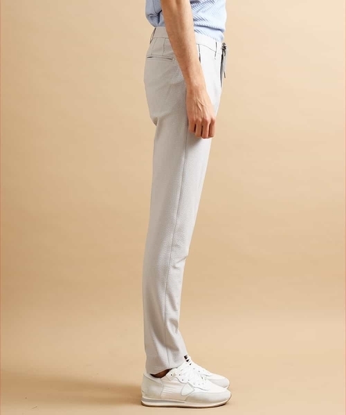 MICHEL KLEIN HOMME   （ミッシェルクランオム）の「【洗える】パンツ（MYトリコサッカー）（その他パンツ・メンズ・グレー/ネイビー・46/48）」の11枚目の写真