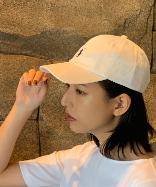 POLO RALPH LAUREN（ポロ ラルフ ローレン）の「POLO RALPH LAUREN/ポロ ラルフローレン キャップ ストラップバック Cotton Classic Hat（キャップ・メンズ・ホワイト/ブラック/ベージュ・FREE）」の13枚目の写真