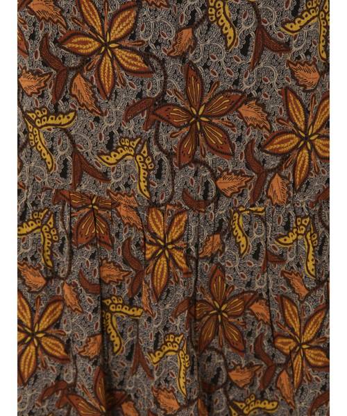 Ungrid（アングリッド）の「バティックプリントマーメイドスカート（スカート・レディース・ブラック/ベージュ・FREE）」の11枚目の写真