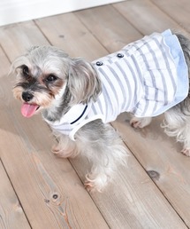 Dulce（ドゥルセ）の「Dulce/ドゥルセ/マリンボーダーワンピ/犬服（ドッグウェア）（ペットウェア）」
