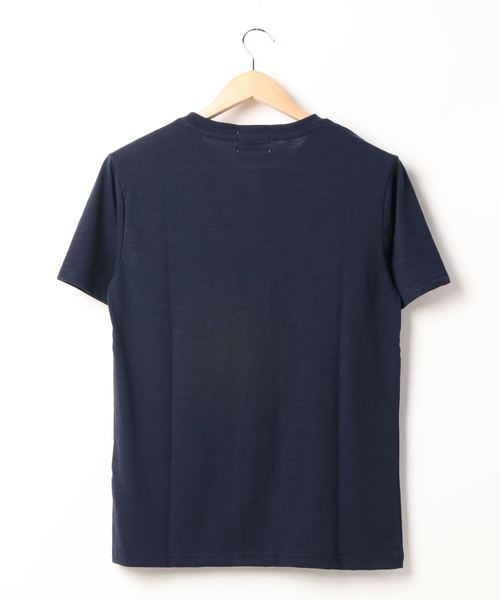 NO WAY(ノーウェイ)の「/スラブ天竺ヘンリーネックTシャツ/(Tシャツ/カットソー・レディース・ホワイト/ブラック/ネイビー/グレー/ピンク・MEDIUM/LARGE/X-LARGE)」の14枚目の写真