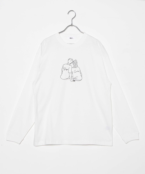 WEGO（ウィゴー）の「WEGO/boys&girlsプリントロンT（Tシャツ/カットソー・レディース・ホワイト/ブラック・SMALL/MEDIUM/LARGE）」の17枚目の写真