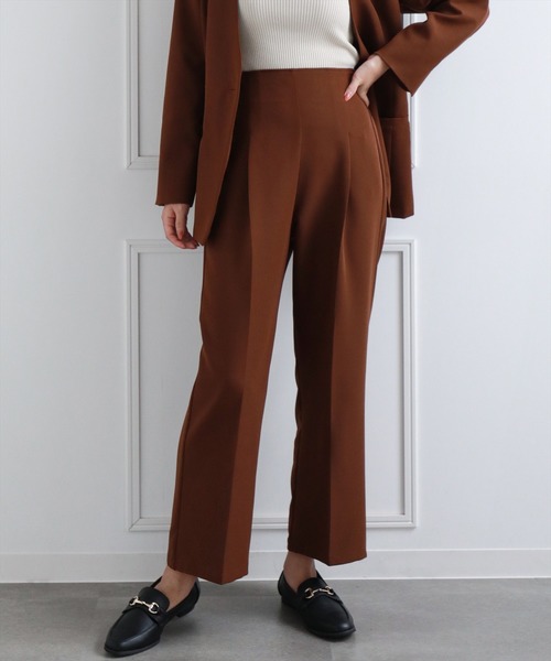 Clear クリア の Web限定 セットアップシンプルストレートパンツ セットアップ対応 スラックス Wear