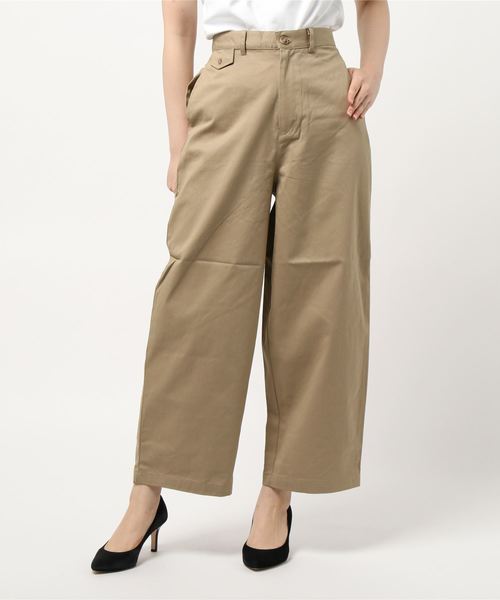 セール 綿ツイルワイドパンツ その他パンツ Ehka Sopo エヘカソポ のファッション通販 Zozotown