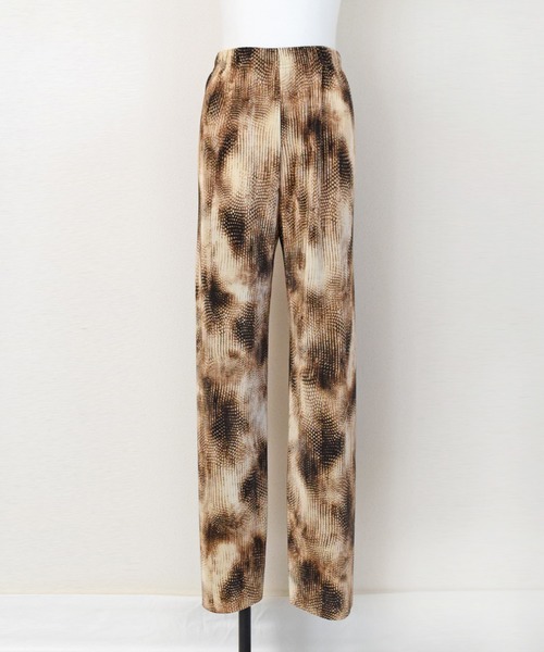 Marient（マリエント）の「タイダイプリーツラフパンツ/PT（その他パンツ・レディース・ブラック/ブラウン・FREE）」の8枚目の写真