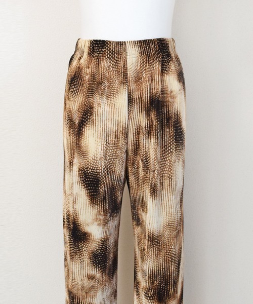 Marient（マリエント）の「タイダイプリーツラフパンツ/PT（その他パンツ・レディース・ブラック/ブラウン・FREE）」の12枚目の写真