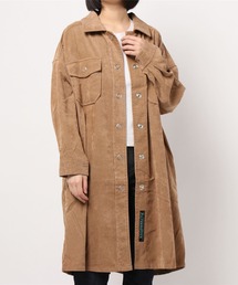 C0723 T/Nコーデュロイワンピコート