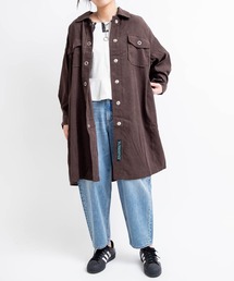 C0723 T/Nコーデュロイワンピコート