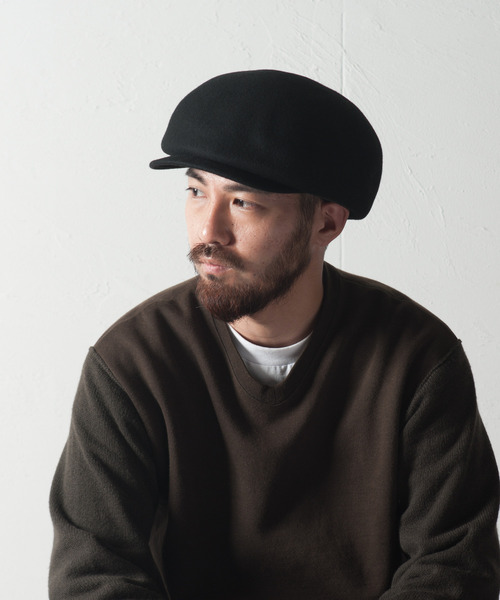 Big Wool Casket / ビッグシルエットウールキャスケット