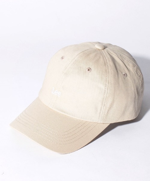 Lee(リー)の「【Lee】LOGO CAPⅡ(キャップ・レディース・ホワイト/ネイビー/ベージュ/ブラック・フリー)」の3枚目の写真
