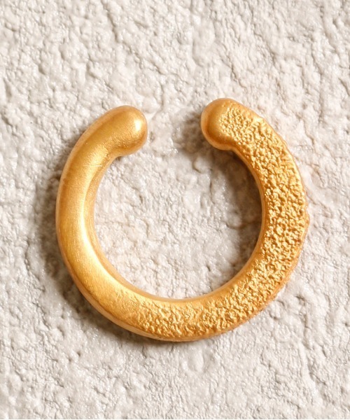 GILD ギルド / Sand texture morphing ear cuff サンド テクスチャー モーフィング イヤー カフ / G201-EC01（イヤーカフ）｜GILD（ギルド）