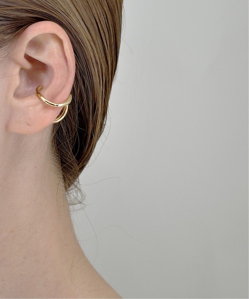 AROM.（アロム）の「【AROM. / アロム】シルバー925 / DISTORCERE Ear Cuff / イヤーカフ（イヤーカフ・レディース・シルバー/ゴールド・FREE）」の4枚目の写真