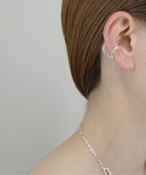AROM.（アロム）の「【AROM. / アロム】シルバー925 / DISTORCERE Ear Cuff / イヤーカフ（イヤーカフ・レディース・シルバー/ゴールド・FREE）」の11枚目の写真