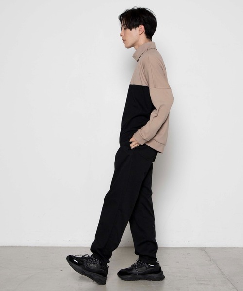 WEGO(ウィゴー)の「WEGO/ドルマンタートルネックプルオーバー(スウェット・メンズ・ホワイト/ベージュ・MEDIUM/LARGE)」の15枚目の写真