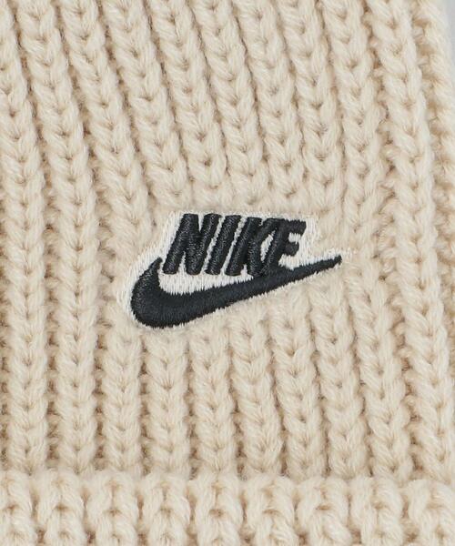 NIKE（ナイキ）の「＜NIKE＞ W BEANIE/ビーニー（ニットキャップ/ビーニー・メンズ・ブラック/ベージュ・FREE）」の4枚目の写真
