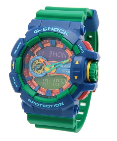 CASIO（カシオ）の「G-SHOCK / GA-400-2AJF/4AJF/9AJF（アナログ腕時計・メンズ・イエロー/ブルー/オレンジ・ONE SIZE）」の6枚目の写真