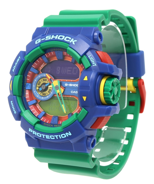 CASIO（カシオ）の「G-SHOCK / GA-400-2AJF/4AJF/9AJF（アナログ腕時計・メンズ・イエロー/ブルー/オレンジ・ONE SIZE）」の2枚目の写真