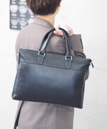 GUSCIO UOMO | 【グッシオ ウォーモ】　レザーブリーフバッグ(ビジネスバッグ)