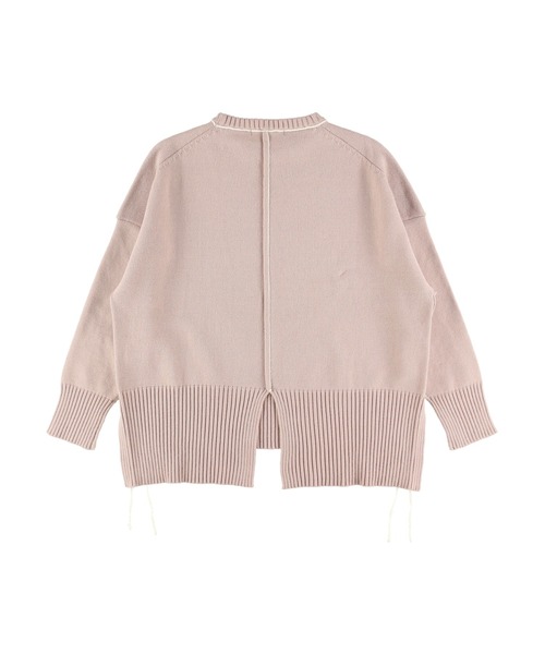 ALEXIA STAM(アリシアスタン)の「Contrast Stitch Knit Top/コントラストステッチニットトップ(ニット/セーター・レディース・アイボリー/グリーン系その他/ピンク系その他・FREE)」の18枚目の写真