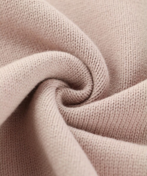 ALEXIA STAM(アリシアスタン)の「Contrast Stitch Knit Top/コントラストステッチニットトップ(ニット/セーター・レディース・アイボリー/グリーン系その他/ピンク系その他・FREE)」の7枚目の写真