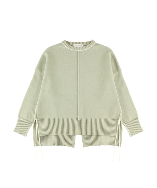 ALEXIA STAM(アリシアスタン)の「Contrast Stitch Knit Top/コントラストステッチニットトップ(ニット/セーター・レディース・アイボリー/グリーン系その他/ピンク系その他・FREE)」の13枚目の写真