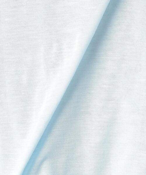 BASERANGE(ベースレンジ)の「<BASERANGE(ベースレンジ)>LOOSE ショートスリーブ Tシャツ 21SS(Tシャツ/カットソー・レディース・パープル/ライトブルー・X-SMALL)」の12枚目の写真