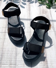 Noubel Voug Relax | ダブルベルト厚底スポーツサンダルｍ206(サンダル)