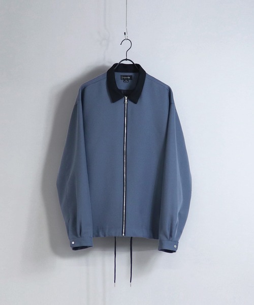 Confirm(コンファーム)の「Confirm / コンファーム ガンパッチジップブルゾン(ブルゾン・メンズ・ブラック/ブルー/ベージュ・M/L)」の3枚目の写真