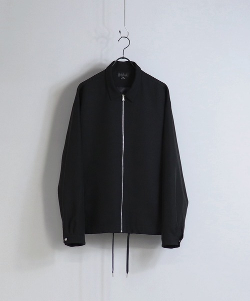 Confirm(コンファーム)の「Confirm / コンファーム ガンパッチジップブルゾン(ブルゾン・メンズ・ブラック/ブルー/ベージュ・M/L)」の2枚目の写真