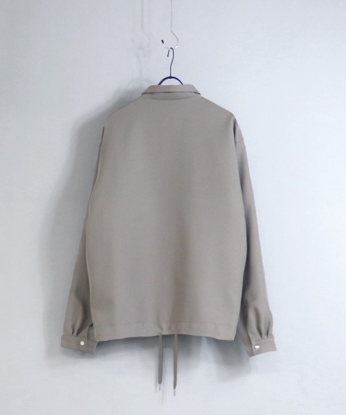 Confirm(コンファーム)の「Confirm / コンファーム ガンパッチジップブルゾン(ブルゾン・メンズ・ブラック/ブルー/ベージュ・M/L)」の4枚目の写真