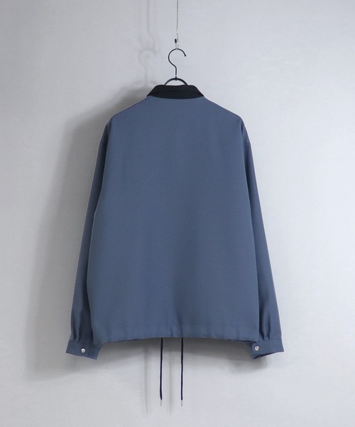 Confirm(コンファーム)の「Confirm / コンファーム ガンパッチジップブルゾン(ブルゾン・メンズ・ブラック/ブルー/ベージュ・M/L)」の9枚目の写真