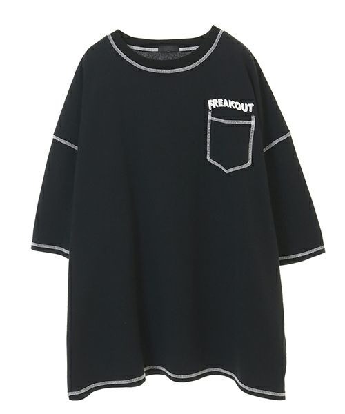 Candy Stripper（キャンディストリッパー）の「RUN ABOUT CANDY トップス（Tシャツ/カットソー・レディース・ブラック/オフホワイト/グリーン/ラベンダー・2）」の14枚目の写真