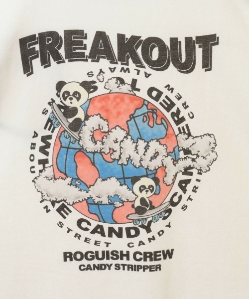 Candy Stripper（キャンディストリッパー）の「RUN ABOUT CANDY トップス（Tシャツ/カットソー・レディース・ブラック/オフホワイト/グリーン/ラベンダー・2）」の22枚目の写真