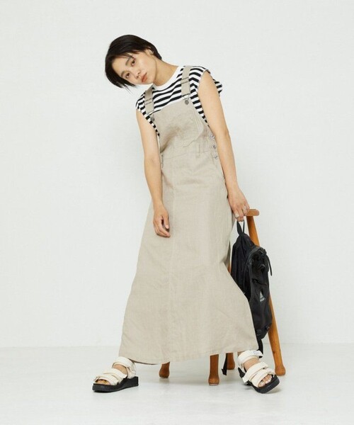 FREAK'S STORE（フリークスストア）の「SHAKA × FREAK'S STORE/シャカ 別注NEO BUNGY/別注ネオバンジー（サンダル・レディース・オフホワイト/ネイビー・5/6）」の5枚目の写真