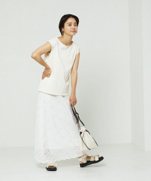 FREAK'S STORE（フリークスストア）の「SHAKA × FREAK'S STORE/シャカ 別注NEO BUNGY/別注ネオバンジー（サンダル・レディース・オフホワイト/ネイビー・5/6）」の14枚目の写真