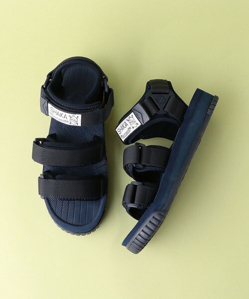 FREAK'S STORE（フリークスストア）の「SHAKA × FREAK'S STORE/シャカ 別注NEO BUNGY/別注ネオバンジー（サンダル・レディース・オフホワイト/ネイビー・5/6）」の10枚目の写真