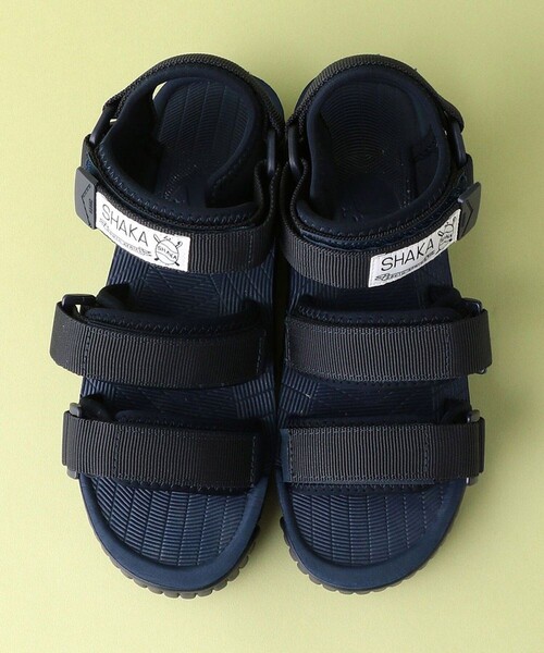 FREAK'S STORE（フリークスストア）の「SHAKA × FREAK'S STORE/シャカ 別注NEO BUNGY/別注ネオバンジー（サンダル・レディース・オフホワイト/ネイビー・5/6）」の6枚目の写真