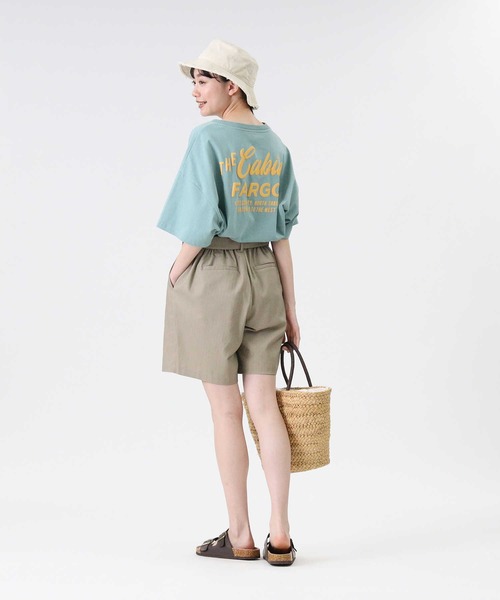 RAG MACHINE（ラグマシーン）の「【RAG MACHINE】バックプリントＴシャツ（Tシャツ/カットソー・レディース・グリーン/パープル/オフホワイト・L/M）」の17枚目の写真