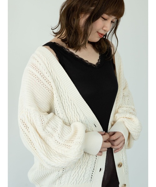 SLURR(スラ―)の「【大きいサイズ】レースリブ前後2Wayインナー(タンクトップ・レディース・ブラック/ブラウン/オフホワイト/ライトベージュ・LARGE/X-LARGE)」の22枚目の写真