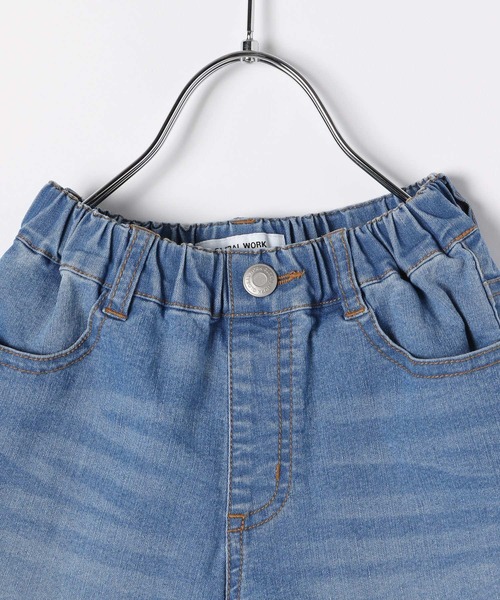 GLOBAL WORK(グローバルワーク)の「【キッズ】デニムコンパクトショーツ/940166(その他パンツ・キッズ・ネイビー/ブラック/ブルー・150cm/120cm/100cm/140cm/130cm/160cm/110cm)」の8枚目の写真
