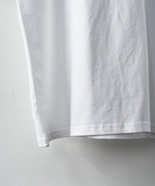 MAHAGRID（マハグリッド）の「mahagrid/マハグリッド/ORIGIN LOGO TEE /オリジンロゴ　プリントTシャツ/ユニセックス/ワンマイルウェア/ワッペン（Tシャツ/カットソー・メンズ・ホワイト/ブラック/ベージュ/ブルー/ネイビー/ピンク/オレンジ系・SMALL/MEDIUM/LARGE/X-LARGE）」の21枚目の写真