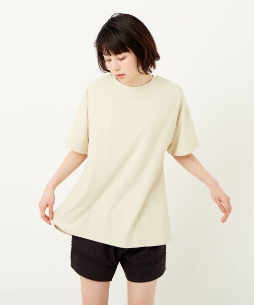 Ocean Pacific(オーシャンパシフィック)の「【OP / オーピー】レディースUVTシャツ / 水陸両用(Tシャツ/カットソー・レディース・ベージュ/ブラック/ミント/ホワイト・LARGE/MEDIUM)」の17枚目の写真