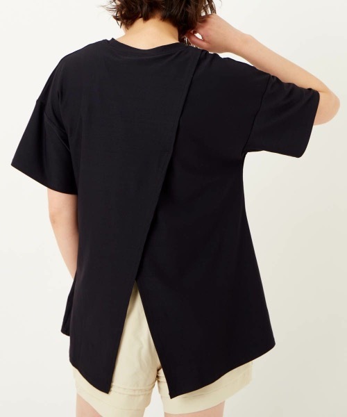 Ocean Pacific(オーシャンパシフィック)の「【OP / オーピー】レディースUVTシャツ / 水陸両用(Tシャツ/カットソー・レディース・ベージュ/ブラック/ミント/ホワイト・LARGE/MEDIUM)」の16枚目の写真